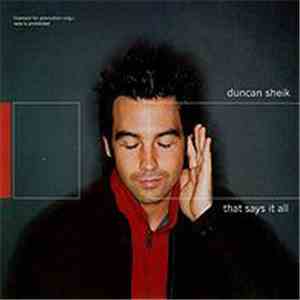 Duncan Sheik - That Says It All