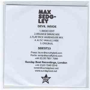 Max Sedgley - Devil Inside