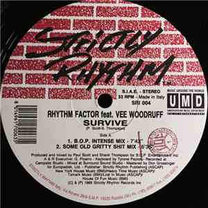 Rhythm Factor Featuring Vee Woodruff - Survive