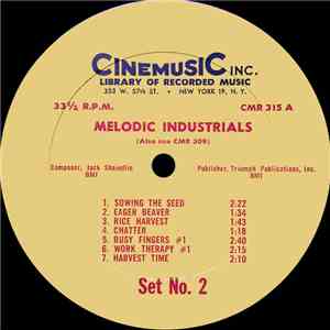 Jack Shaindlin - Melodical Industrials / Science & Space