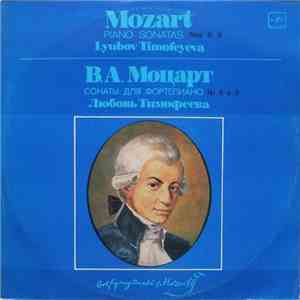 Mozart, Lyubov Timofeyeva - Piano Sonatas Nos. 8, 9