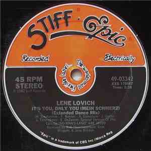 Lene Lovich - It's You, Only You (Mein Schmerz)