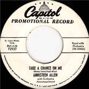 Annisteen Allen - No More Lovin' / Take A Chance On Me
