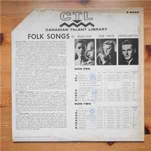 Malka and Joso, Adam Timoon, Gordon Lightfoot - Folk Songs