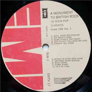 Various - A Monument To British Rock Volume 1