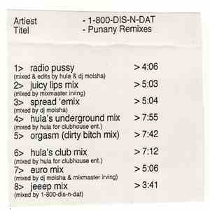 1-800-Dis-N-Dat - Punany