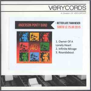 AndersonPonty Band - Better Late Than Never