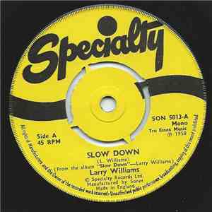 Larry Williams  - Slow Down