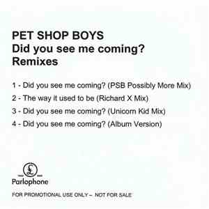 Pet Shop Boys - Did You See Me Coming? (Remixes)