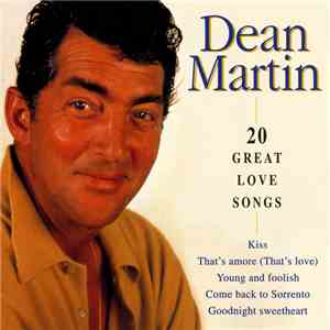 Dean Martin - 20 Great Love Songs