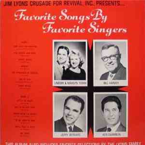 Various - Favorite Songs By Favorite Singers