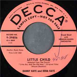 Danny Kaye  And Dena Kaye - Little Child