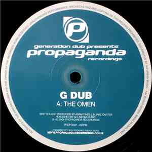 G Dub / Taxman  - The Omen / Dub Inspector