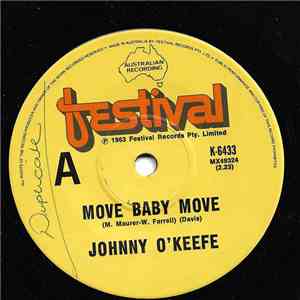 Johnny O'Keefe - Move Baby Move / I Thank You