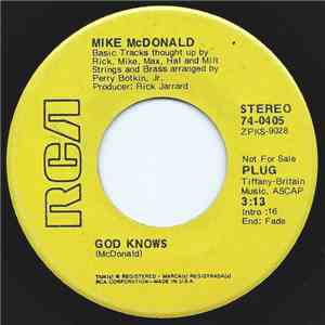 Mike McDonald - God Knows / If You Won't,I Will