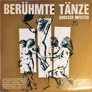Various - Berühmte Tänze Grosser Meister