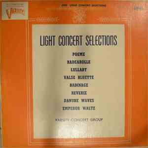 Varsity Concert Group - Light Concert Selections