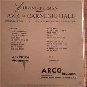 Irving Berman - Jazz At Carnegie Hall Volume Two