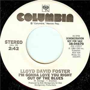Lloyd David Foster - I'm Gonna Love You Right Out Of The Blues