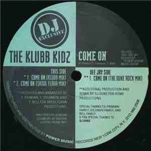 The Klubb Kidz - Come On