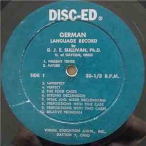G.J.E. Sullivan Ph.D - Disc-Ed German
