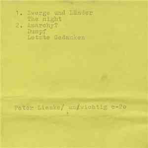 Peter Lieske - Und̶̷wichtig