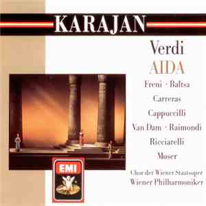 Verdi, Mirella Freni, José Carreras, Agnes Baltsa, Piero Cappuccilli, Rugge ...