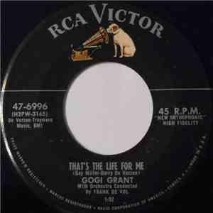 Gogi Grant - That's The Life For Me / It's A Wonderful Thing To Be Loved