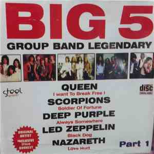Queen, Scorpions, Deep Purple, Led Zeppelin, Nazareth - Big 5 Group Band Legendary Part 1