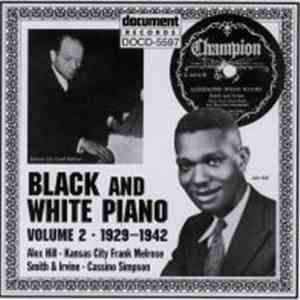Various - Black And White Piano Volume 2 - 1929-1942