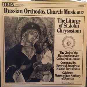 Choir Of The Russian Orthodox Cathedral In London Conducted By Reverend Arc ...