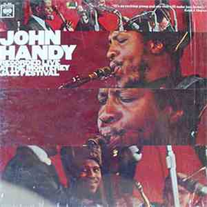 John Handy - Recorded Live At The Monterey Jazz Festival