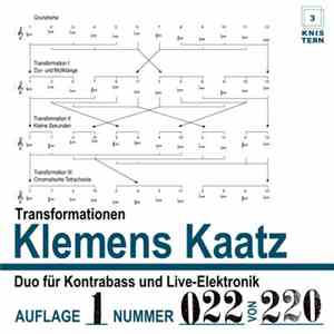 Klemens Kaatz - Duo Für Kontrabass Und Live-Elektronik