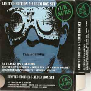 UK Subs - Limited Edition 5 Album Box Set