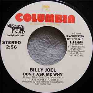 Billy Joel - Don't Ask Me Why