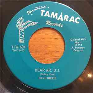 Dave Mickie - Dear Mr. D.J.