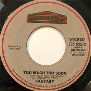 Fantasy  - Too Much Too Soon