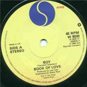 Book Of Love - Boy