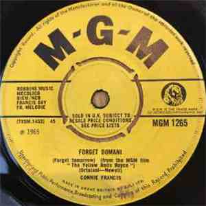 Connie Francis - Forget Domani / No Better Off