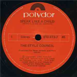 The Style Council - Speak Like A Child