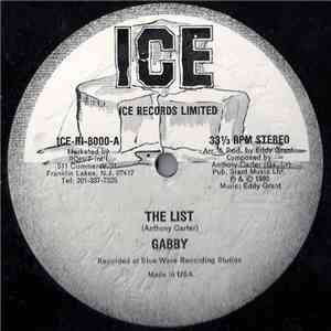 Gabby - The List