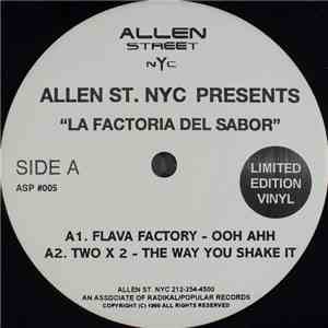 La Factoria Del Sabor - Allen St. NYC Presents 