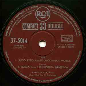Mario Lanza - Donizetti: L'Elisir D'Amore: Acto II - Una Furtiva Lagrima