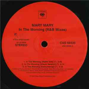 Mary Mary - In The Morning (R&B Mixes)