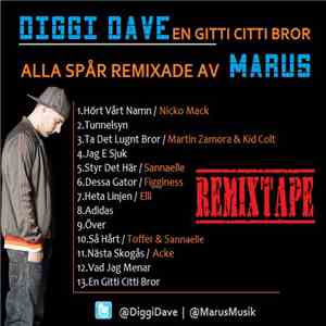 Diggi Dave - En Gitti Citti Bror ReMixtape