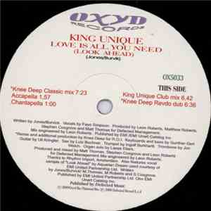 King Unique - Love Is All You Need (Look Ahead)