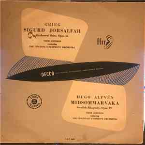 Cincinnati Symphony Orchestra, Thor Johnson, Grieg, Alfven - Sigurd Jorsalfar / Midsommarvaka