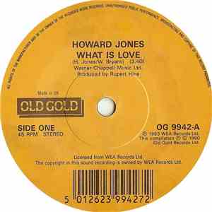 Howard Jones - What Is Love / New Song
