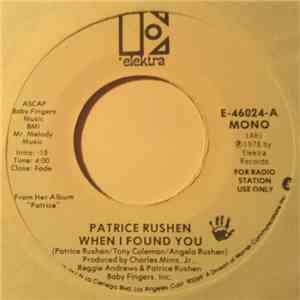 Patrice Rushen - When I Found You