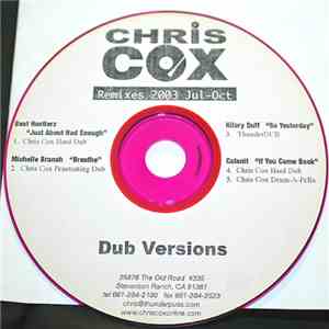 Chris Cox - Remixes 2003 Jul-Oct